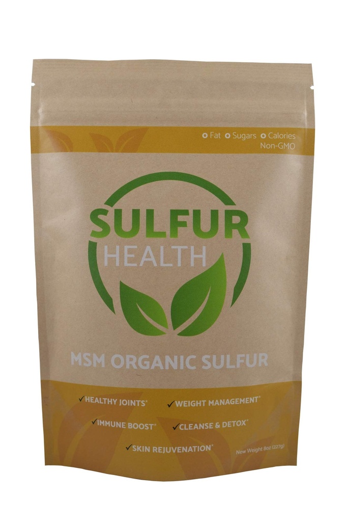 MSM siarka organiczna - 99,9% Pure MSM Supplement - Labested & Certified (1 funt)