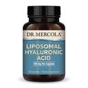 Dr Mercola Liposomal kwas hialuronowy, 30 Servings (30 kapsułek), 100 mg na kapsułki, Suplement diety, Promotes Wygląd skóry, Non-GMO