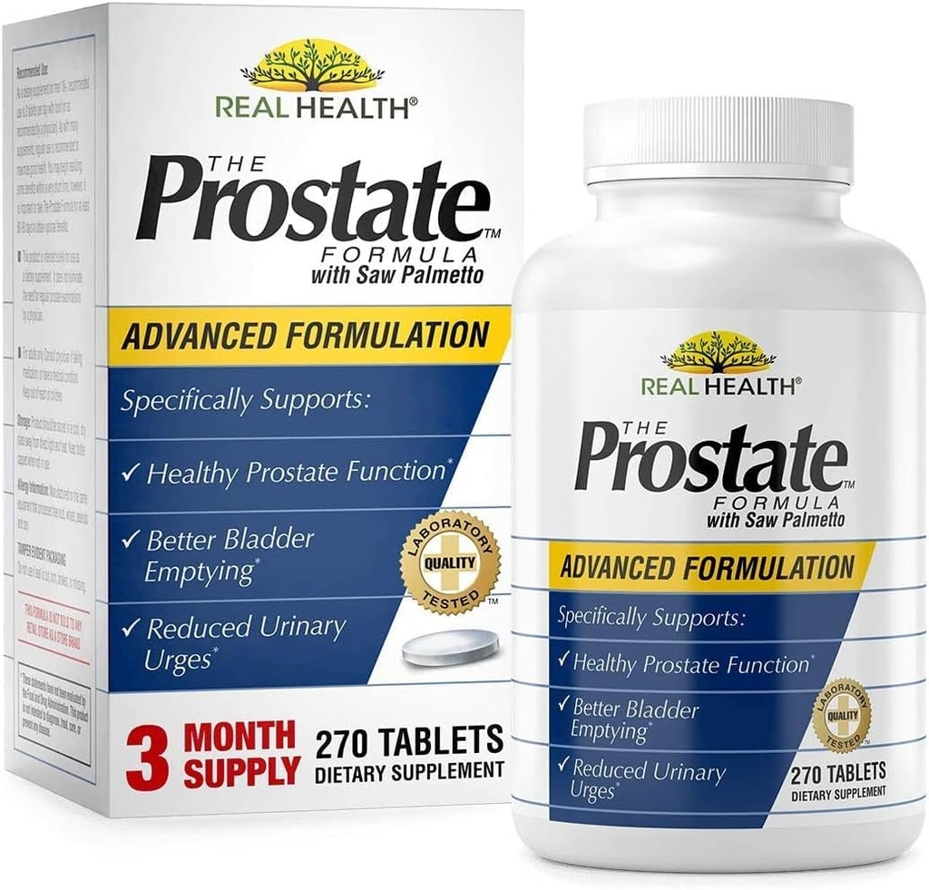 Formuła Prostate Real Health z Saw Palmetto 270- Tabletki firmy EMERSON HEALTHCARE
