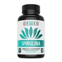 Zhou Spirulina Tablets - Spirulina Pigułki, Zielony Superfood Suplement z chlorofilem i niebieski Spirulina Proszek Kognitive & Immune Support, Pure Premium Formuła - 180 Tabletki