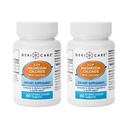 Gericare Slow Magnezu Chlorek 124; Wapnia Tablets by Geri- Care 124; Nutritional Supplement Agregat 124; 60 Liczenie butelek (Opakowanie po 2)