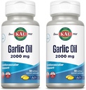KAL Oil czosnku 2000 Softgels, 100 Hrabia 124; Opakowanie 2