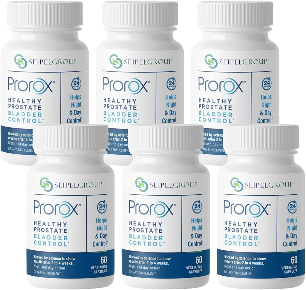 Healthy Prostate Bledder Control, Prostate Supplements for Men, Wspiera zdrowe Prostate i Bladder Health, Zawiera Saw Palmetto, Redukuje Pilny, 60 Kapsułki wegetariańskie (360)