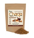 Sayan Syberyjski Czysty Surowy Surowy Chaga Proszek 1lb / 454g - Premium Wild Forest Nabity Super Antioksydant Tea - Wspiera system immunologiczny i zdrowie pokarmowe - Focus, Energia, Clarity, Wellness - Non-GMO