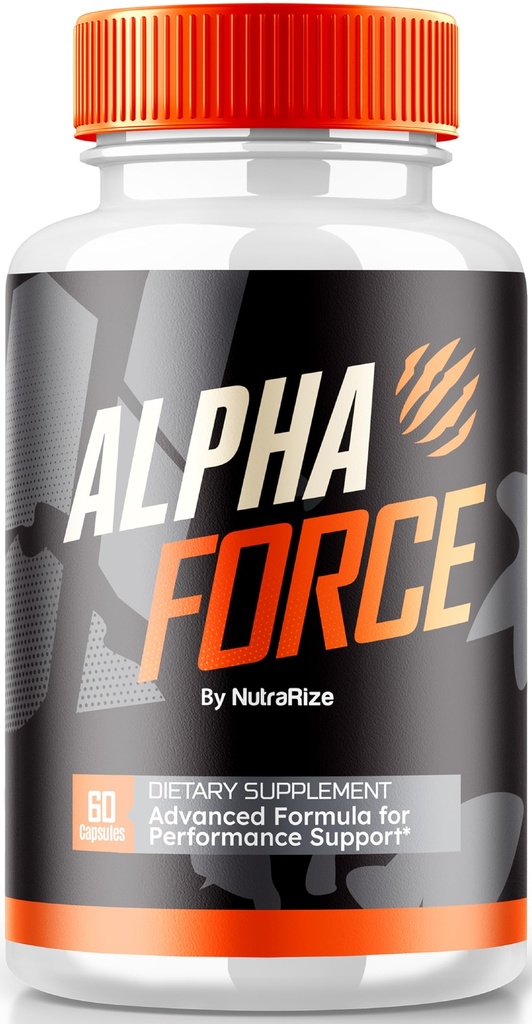 NutraRize Alpha Force kapsułki, Wszystkie naturalne pigułki do wsparcia energii i wydajności, Formuła odżywcza dla ogólnego zdrowia, Oficjalny przegląd (60 kapsułki)