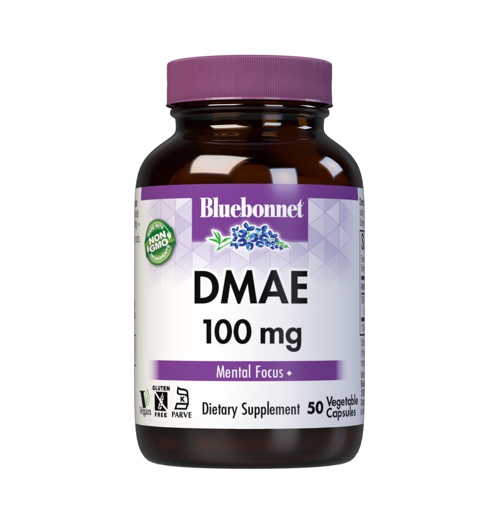 Bluebonnet Nutrition Dmae 100mg, 50 CT