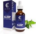 EIRO Silent Sleep Environmental All Natural Liquid Seep Aid Remedy, z Melatonin, L- Theanine, Kwiat rumianku i więcej Superior Absorption Environmental Fast • Natural • Odśwież