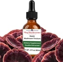 Reishi Tincture, Daily Supplement, Double Extended for High Potency, 2 Fl oz, 60 dawek