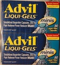 Advil Liqui- Gels Minis, 80 kapsułek na butelkę (3 butelki)