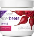 Humanin SuperBeets Proszek immunologiczny - ekstrakt z nasion winogron i Wellmune ® Beta Glucans - Żurawinka wiśniowy Flavor, 5,5-unce