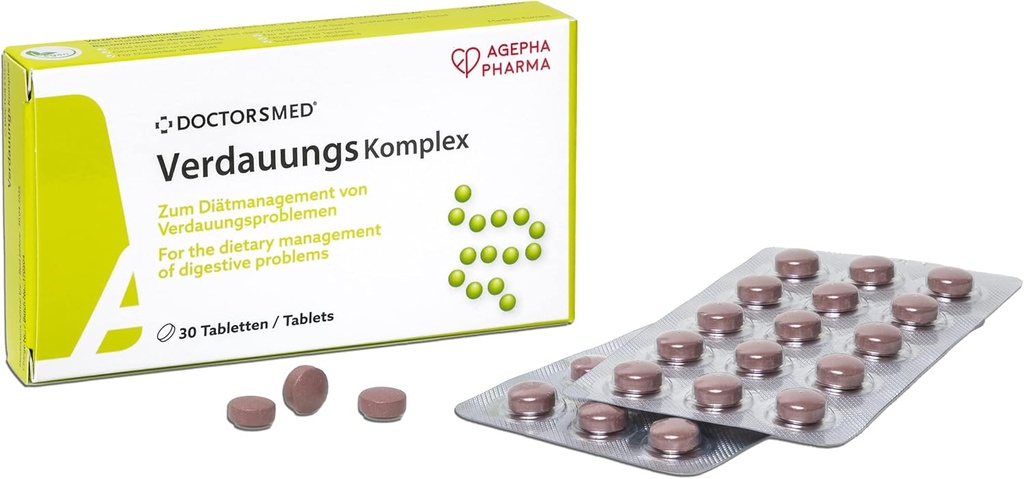 Verdauungs Digestive Supples Tablets 124; Natural Alternative to Digestive Enzyme Help Against Bloating, Niestrawność, Kurcze i Zaparcia 124; 100% Natural Ingredients Again124; Niestrawność Relief Tablets