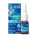 Mamuśka Bliss Baby Probiotyczne krople, Dzienny gaz, Zaparcia, i Colic Relief + Immune Support, Noworodki & Up, 0.34 Fl Oz (30 Służenie)