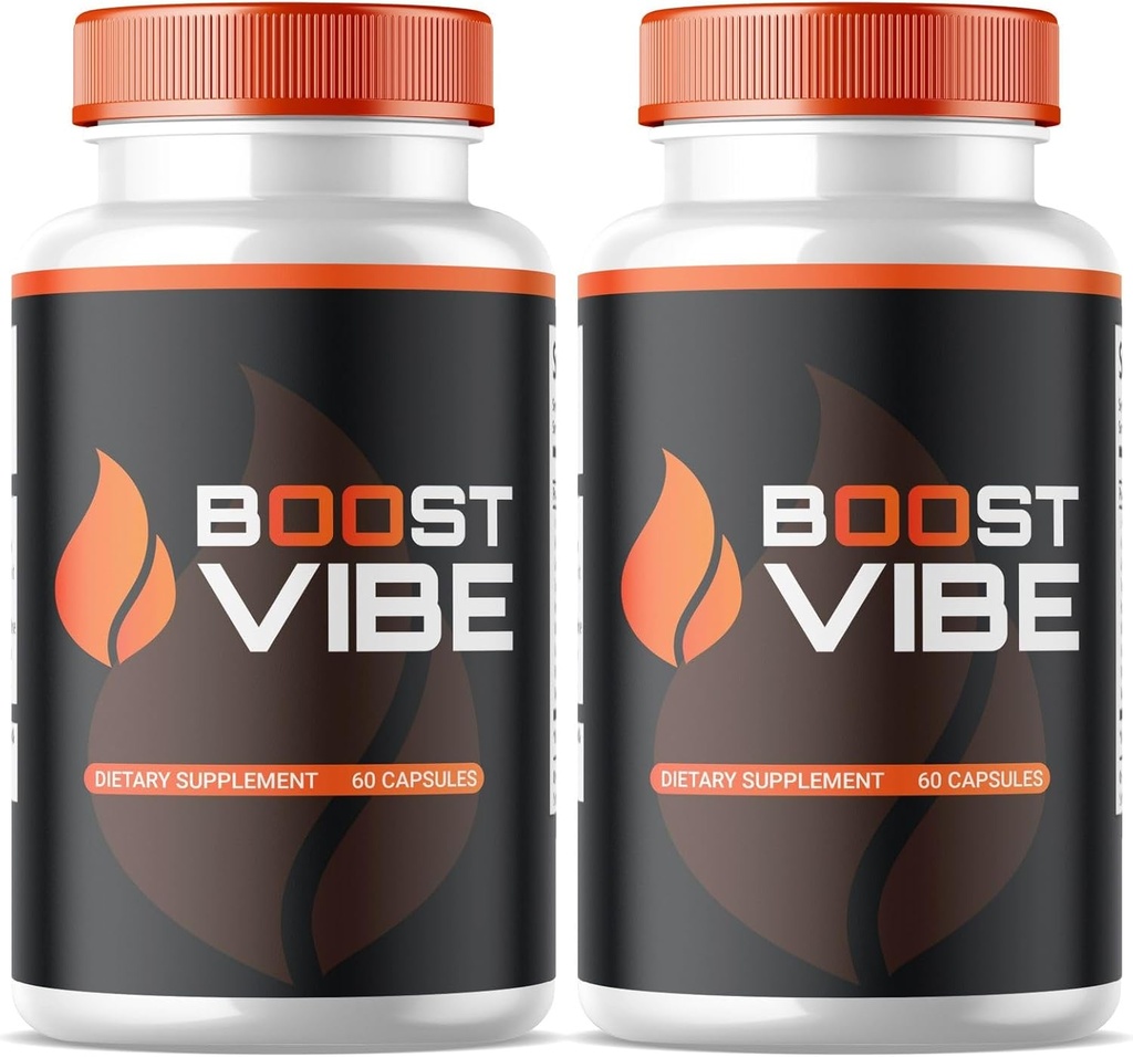 SPRESSO (2 Pack) Boost Vibe kapsułki, Oficjalna Boost Vibe kapsułki, Wszystkie naturalne Boost Vibe kapsułki, Premium Boost Vibe dla wsparcia zdrowia i zdrowia mężczyzn, Premium Boost Vibe (120 kapsułki)