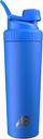 AeroBottle Cryo Shaker Cup, Izolowana butelka ze stali nierdzewnej i shaker protein, Mixes Protein and pre Workout z technologii mieszania turbulent, Bez mieszania Ball lub Wisk, 26oz, Artic Sea Blue