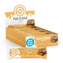 No Cow Vegan Protein Bars, Zmodernizowany Puchar masła orzechowego 124; 20 g Białko roślinne oparte, Gluten Free, Wolny od mleka, Soy Free, Keto Friendly, Niski cukier, Wysokie Fiber Snack Bars