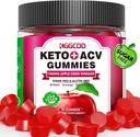 90 Hrabia Cukru Wolny Keto ACV Gummies z B6 & B12- 90 Hrabia Cukru Wolny Keto ACV Gumiaki z 1500MG Jabłko Cydr Ocet, Cukier Free & Gluten Free - Made in USA