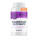 Vimergy Magnezu Glycinate - Wsparcie stresowe - Chelated to Avoid Tummy Upset * - Promotes Heart Health & Energy * - Kosher, Vegan gluten- Free - 300 Czapki