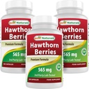 Najlepsi przyrodnicy Hawthorn Berry 565 mg 180 kapsułek (180 licz (opakowanie po 3))