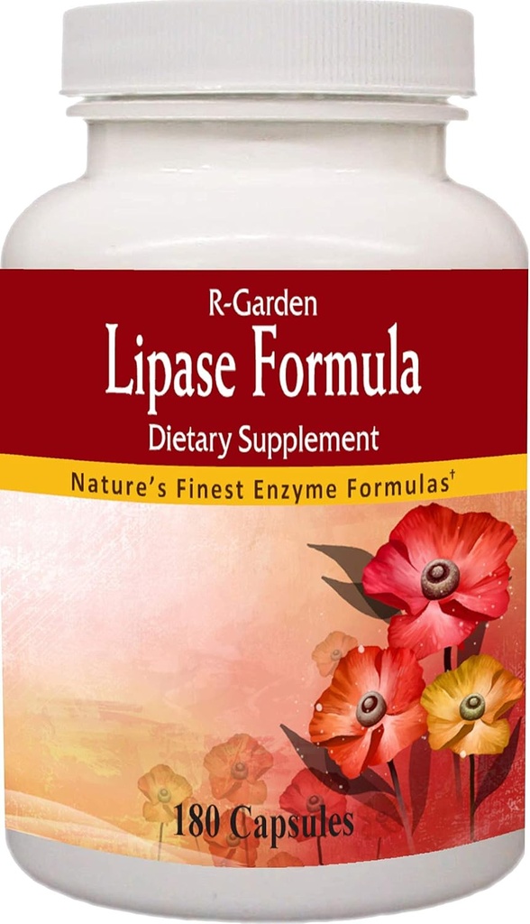 Lipaza Formuła, 180 kapsli.