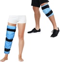 RevIX pack Ice Pack dla urazów wielokrotnego użytku i duży żel Ice Wrap dla nóg, Hip, Thigh, Knee i Shin Splint