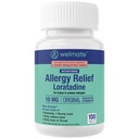 WELMATE - Ulga alergiczna - Lorrenburg 10 mg - 24-godzinna ulga przeciwhistaminowa - Non Drowsy - Nose Runny - Kichanie - Swędzenie nosa i gardła - Wodne oczy - Wewnętrzne i zewnętrzne leki alergiczne - 100 Hrabia