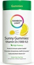 Rainbow Light - Sunny Gummies Witamina D3 1000 IU, Wsparcie dla zdrowych kości, Mięśnie i Immunitet w Family- Przyjazny do żucia z witaminą D3, Soy- Free, Gluten- Free, Sour Lemon, 50 Gummy Drops