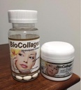 Zestaw BioCollagen Zhydrolizowane softgele Collagen (1000 mg) i BioCollagen z antyoksydantem Elastin Cream 2 oz (Promotes Healthy Skin Hair and Nails). Opakowanie 2 krem i kapsułki