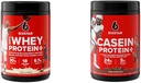 Sześciu Star Elite Series 100% Białko serwatki Plus krem waniliowy 1,8lbs Proszek z białka elitarnego Kazeina w proszku Slow- diety Micellar Kazeina Białko