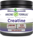 Amazing Creature 3000 Mg Amino Acid Supplement Equipment 124; Kapsułki Equipment 124; Non-GMO Equipment 124; Gluten- Free Equipment 124; Made in USA (1 Pack Equipment 124; 500 Count)