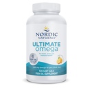 Nordic Naturals Ultimate Omega, Lemon Flavor - 120 Soft Gels - 1280 mg Omega-3 - Wysokiej mocy suplement oleju rybnego z EPA & DHA - Promotes Brain & Heart Health - Non-GMO - 60 Servings