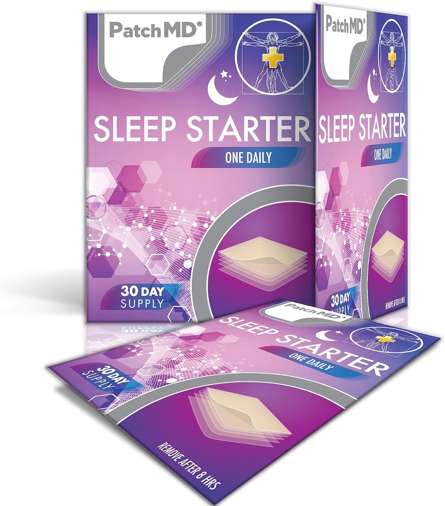 PatchMD Sleep Starter, 30 Day Supply, jeden dzień
