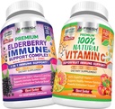 Elderberry immunologicznego wsparcia i naturalnej witaminy C - Pasek