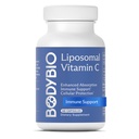 BodyBio Witamina Liposomalna C - Potężny przeciwutleniacz do wsparcia immunologicznego i zdrowia komórkowego, Czysty kwas askorbinowy z maksymalną absorpcją