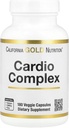 California Gold Nutrition Cardio Complex z mieszanką CardioAmino, mieszanką CardioPhyto i koenzymem Q10, 180 Kapsułki wegetariańskie