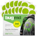 BugMD Stickers Mosquito Repelent Patch Stickers dla dorosłych (390 Łat), Bezpieczne i skuteczne Owady Repelent Patches dla Toddlers, Dzieci, Camping, Beach & Outdoor Essentials