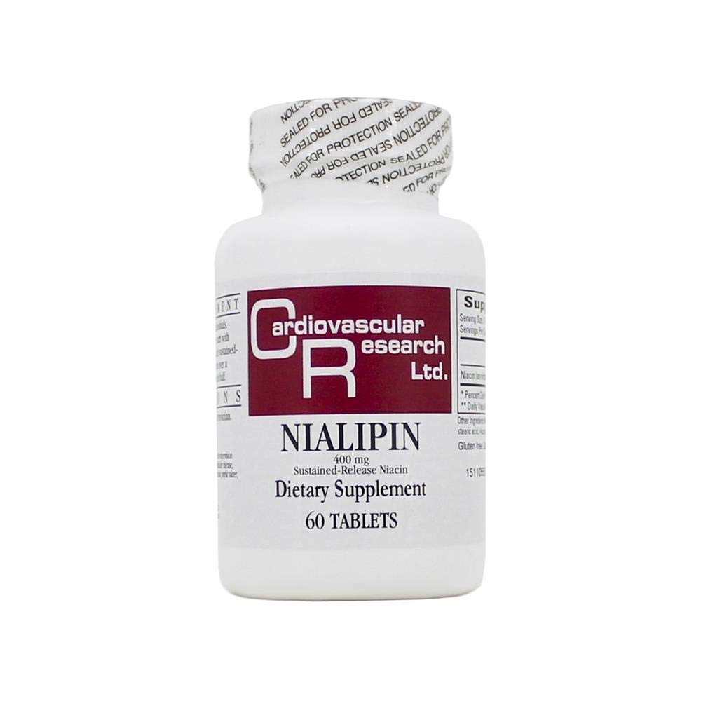 Ekologiczne wzory Nialipin 400Mg (Time Release) 60 Caps