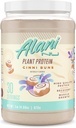 Alani Nu Plant- Based Protein Powder CINNIBUNS 124; 18g Białko wegańskie 124; Proszek zastępujący posiłek 124; Nie dodano cukru 124; Niski tłuszcz, Niskie węglowodany, Wolny nabiał, Mieszanka izolatu białka grochu 124; 30 Służenie