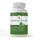 PURE ORYGINALNE WŁÓKNIKI Ginkgo Biloba (100 kapsułek) Zawsze Czysty, Brak dodatków lub wypełniaczy, Laboratorium zweryfikowane