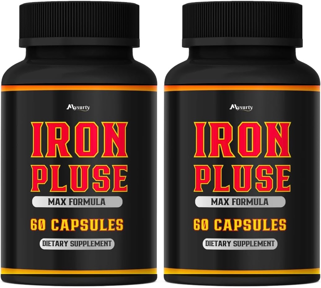 (2 opakowania) IronPulse kapsułki Max Formuła, IronPulse Max Support kapsułki, Iron Pulse Pills, IronPulse Pills, Iron Pulse Support Pills, Pack of 2