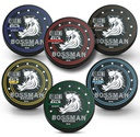 Bossman Beard Balm Variety Pack - Beard Grooming, Wzrost i Opieka Kit - Softener i Moisturizer - Wszystkie 6 zapachy