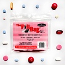 Medicine Pill Organizator, Etykiety dla AM / PM, Resealable, Przenośne, Jednorazowe Pouches for Medicine, Witaminy, Gummies, Plastic Pill Bags for Travel, Walks XL Rozmiar 124; 100 Hrabia (2 opakowania po 50)