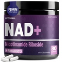 Suplement NAD - Nikotynamid Riboside Resveratrol 900mg, Liposomal NAD Suplement dla kobiet i mężczyzn, NAD Plus Pure Organic