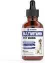 Multivitamina dla psów 124; Dog Multivitaminy dla psów 124; Dla wspólnego wsparcia, Gut & Immune Health, Skin & Heart Health dla psów 124; Dog Vitamin i suplementy 124; Dog Vitamin Multivitamin dla psów 124; Dog Supplements & Vitamin dla psów 124; 1 fl oz