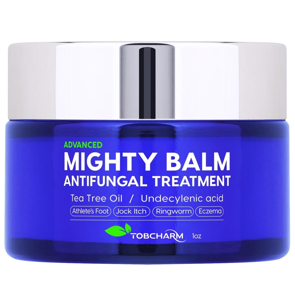 Tobacull Antygrzybicze krem z olejkiem z drzewa herbacianego dla Ringworm, Jock Itch, Athlete 's Foot, i grzybicze zakażenia skóry - anty-Fungal Foot Cream dla szybkiej redukcji i leczenia