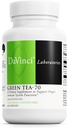 DaVinci Labs Green Tea- 70 - Suplement diety do wsparcia układu immunologicznego, układu krążenia i cholesterolu Zdrowie - Z Green Tea Extract - Decaffeined - Gluten- Free -60 Kapsułki wegetariańskie