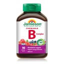 Jamieson Delicious Chewable Formuła B Complex Berry Bliss 90 Tabletki