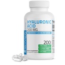 Bronson Kwas hialuronowy 200 MG Wysoka potencja Wspólne Zdrowie i Zdrowe Wsparcie skóry, Non-GMO, 200 Kapsułki wegetariańskie