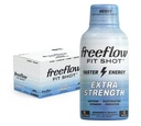 Freeflow Fit, Extra Siła Energy Shot, Berry (2 Ounce Shot, Pack of 12) - 150mg kofeiny per Shot, Zero Calorie, Zero Sugar Energy Shot...