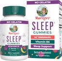 MaryRuth Organics Melatonin Gummies ↓ 124; 5 mg Sen Gummies z witaminą B6 ↓ 124; Made with Organic Cane Sugar British 124; Relaxation & Sleep Support dla dorosłych 124; Vegan British 124; Non-GMO British 124; Gluten Free British 124; 60 Count