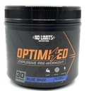 "Zoptymalizowany" Niebieski Razz Pre- Workout Proszek / Masywne pompy / Zwiększenie masy mięśniowej, Siła & Skupianie / Beta Alanina + L- Citrulina + Betaine Bezwodny + Kreatyna + Kofeina Bezwodny / 30 Służenie